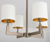 Elga 4 Arm Bronze Chandelier