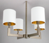 Elga 4 Arm Bronze Chandelier