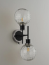Cassius Satin/Nickel Wall Light