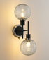 Cassius Satin/Nickel Wall Light