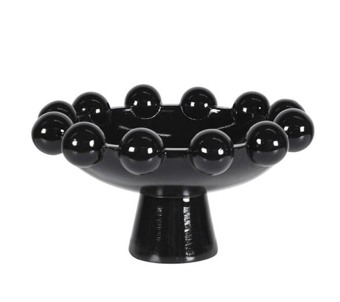 Black Footed Bobble Bowl