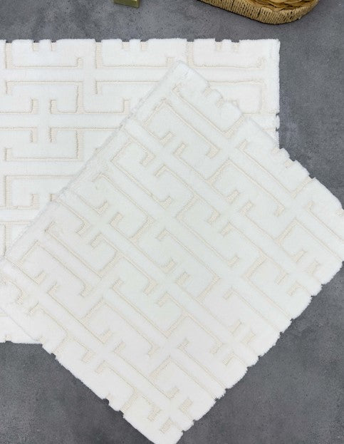 PRE ORDER Jude Cream Bath Mat Set