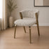 PRE ORDER Celine Gold & Off White Chair