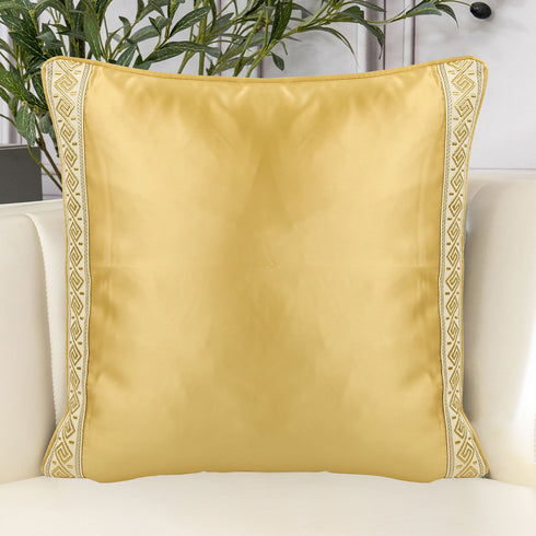 Alice Gold Silk Cushion