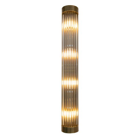 Natasha Long Antique Brass Wall Lamp