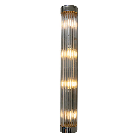 Natasha Long Nickel Wall Lamp