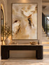 Sepia Textured Canvas