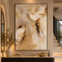 Sepia Textured Canvas