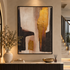 Golden Foil Textured Canvas