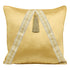 Reeva Gold Silk Cushion