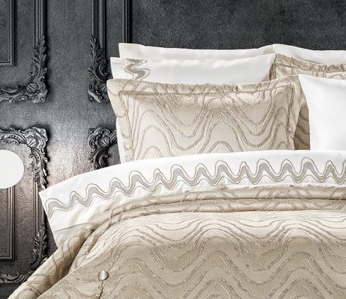 PRE ORDER Alley Cream Duvet Set