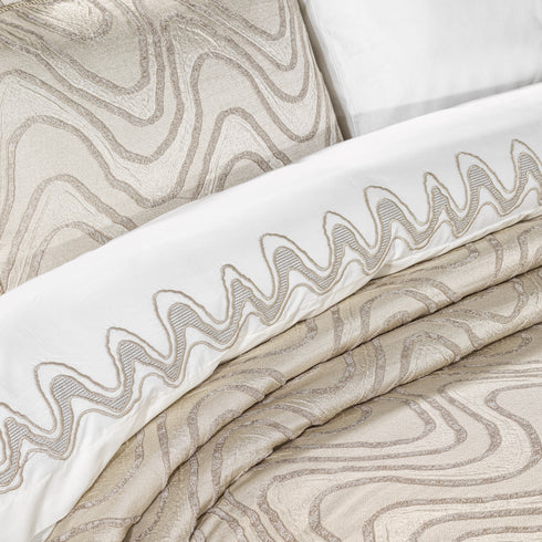 PRE ORDER Alley Cream Duvet Set