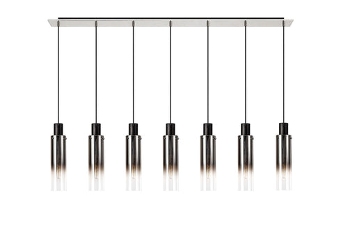 Brooks Slim Linear Pendant 7 Light