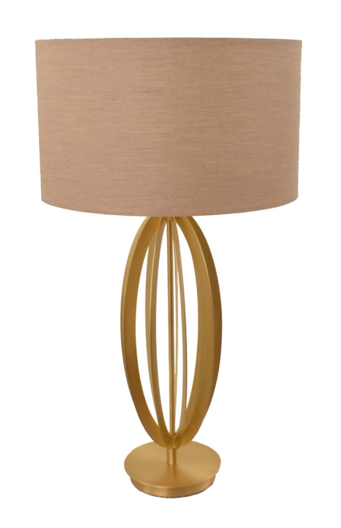 Ovina Pale Gold Finish Table Lamp