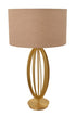 Ovina Pale Gold Finish Table Lamp