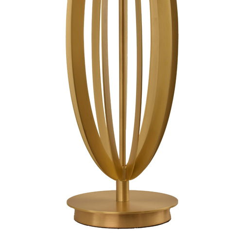 Ovina Pale Gold Finish Table Lamp
