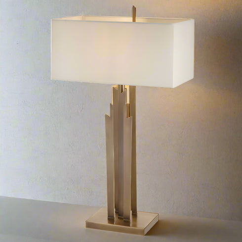 Kora Antique Brass Table Lamp