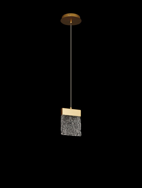 Bremen Pendant 1 Light Painted Brushed - Gold