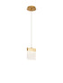 Bremen Pendant 1 Light Painted Brushed - Gold