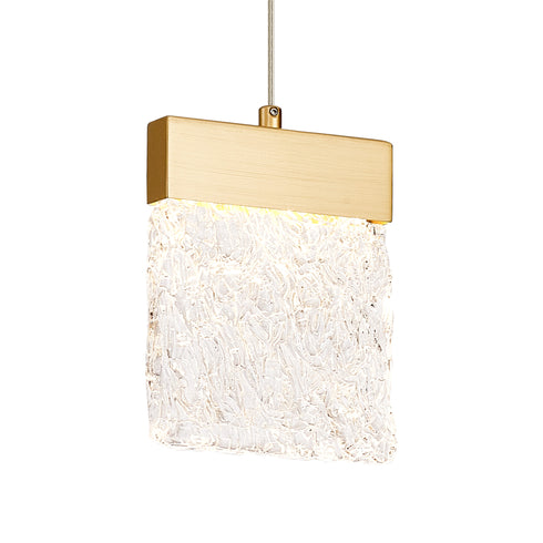 Bremen Pendant 1 Light Painted Brushed - Gold