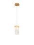 Bremen Pendant 1 Light Painted Brushed - Gold