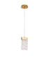Bremen Pendant 1 Light Painted Brushed - Gold