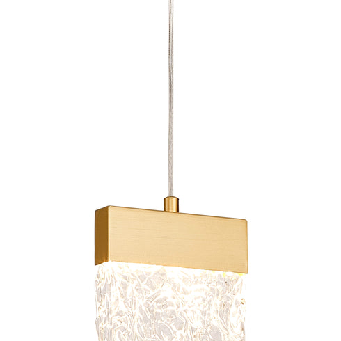 Bremen Pendant 1 Light Painted Brushed - Gold
