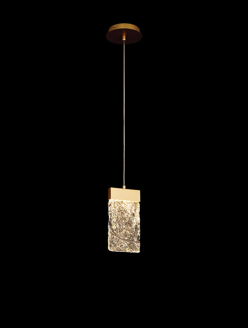 Bremen Pendant 1 Light Painted Brushed - Gold