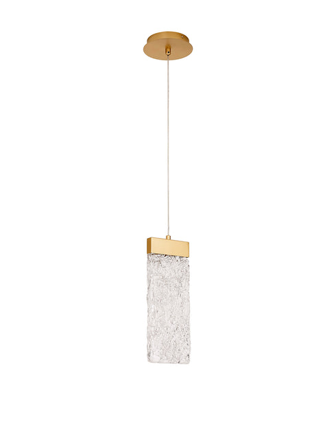 Bremen Pendant 1 Light Painted Brushed - Gold