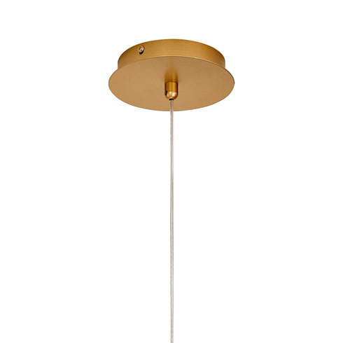 Bremen Pendant 1 Light Painted Brushed - Gold