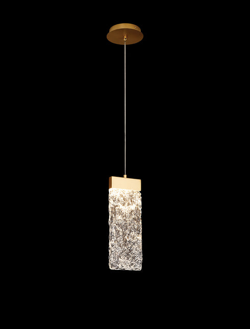 Bremen Pendant 1 Light Painted Brushed - Gold
