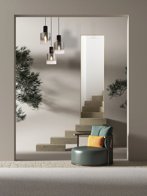 Brooks Round Pendant 3 Light