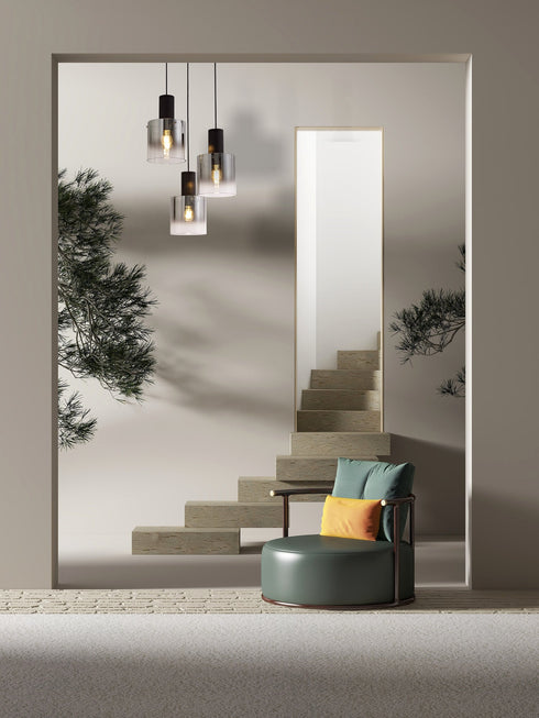 Brooks Round Pendant 3 Light