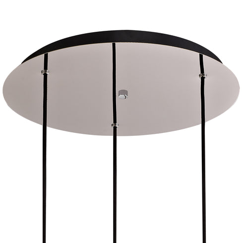Brooks Round Pendant 3 Light