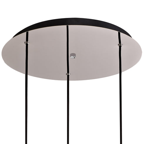 Brooks Round Pendant 3 Light
