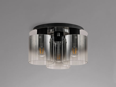Brooks Round Ceiling Flush 3 Light