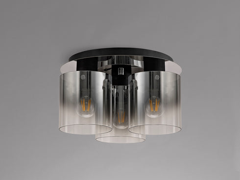 Brooks Round Ceiling Flush 3 Light