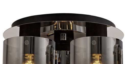 Brooks Round Ceiling Flush 3 Light