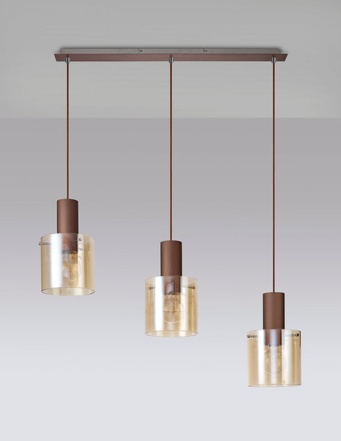 Brooks Linear Pendant 3 Light