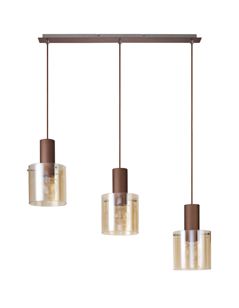 Brooks Linear Pendant 3 Light