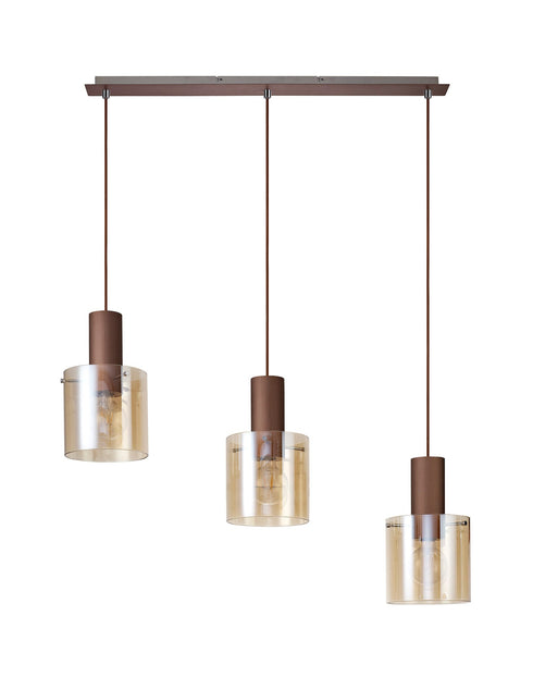 Brooks Linear Pendant 3 Light