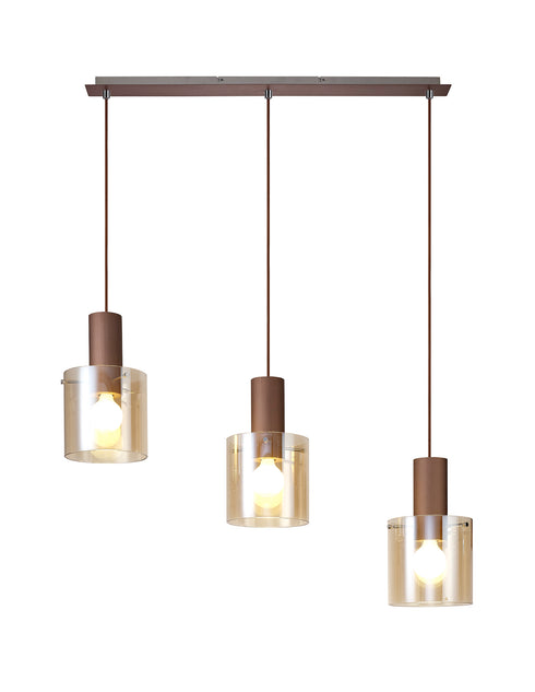 Brooks Linear Pendant 3 Light