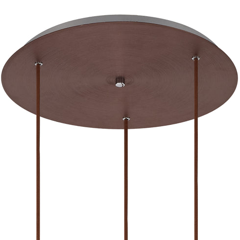 Brooks Round Pendant 3 Light