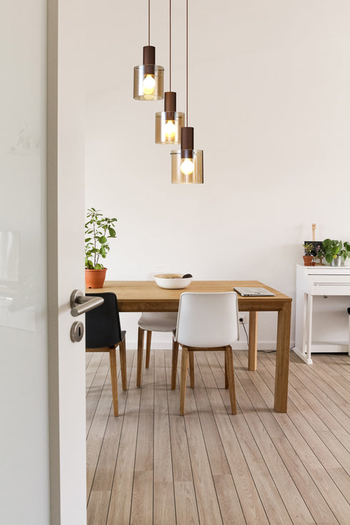 Brooks Round Pendant 3 Light