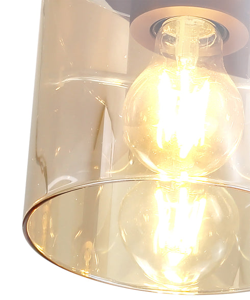 Brooks Round Ceiling Flush 3 Light