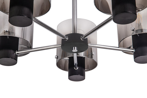 Brooks Semi Flush Light 5 Light