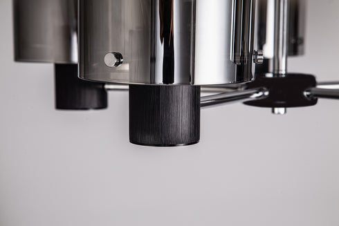 Brooks Semi Flush Light 5 Light