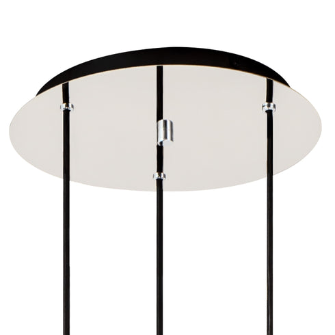 Brooks Slim Round Pendant 3 Light