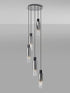 Brooks Slim Round Pendant 5 Light