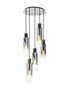 Brooks Slim Round Pendant 5 Light